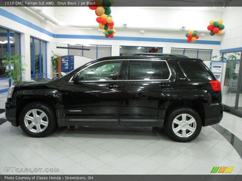 Onyx Black / Jet Black 2016 GMC Terrain SLE AWD