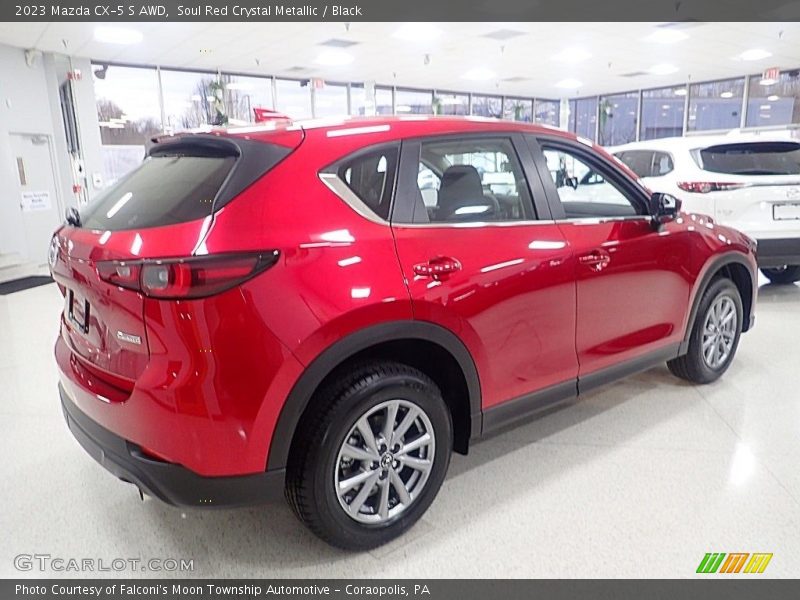 Soul Red Crystal Metallic / Black 2023 Mazda CX-5 S AWD