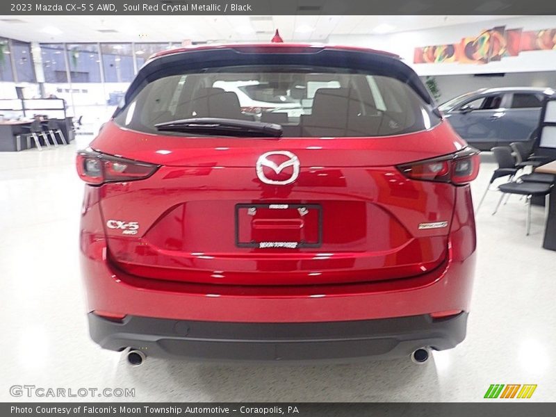 Soul Red Crystal Metallic / Black 2023 Mazda CX-5 S AWD