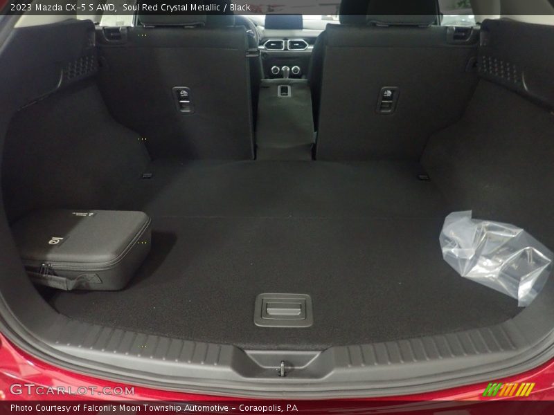 Soul Red Crystal Metallic / Black 2023 Mazda CX-5 S AWD