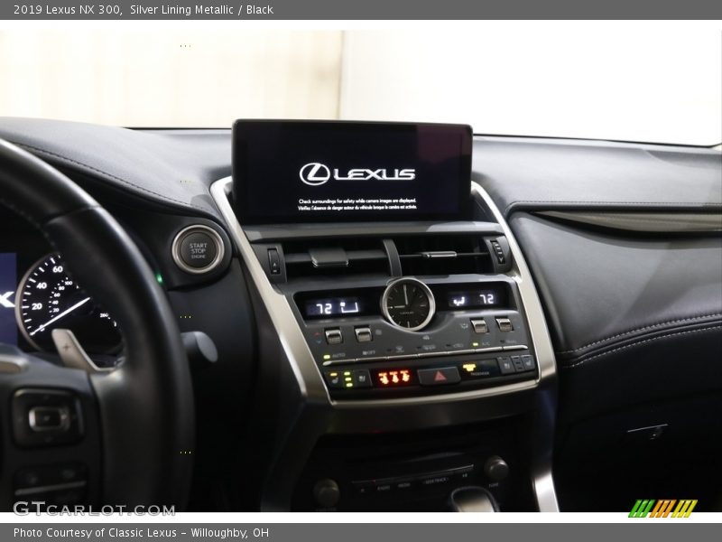 Silver Lining Metallic / Black 2019 Lexus NX 300