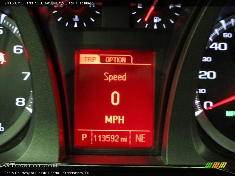 Onyx Black / Jet Black 2016 GMC Terrain SLE AWD