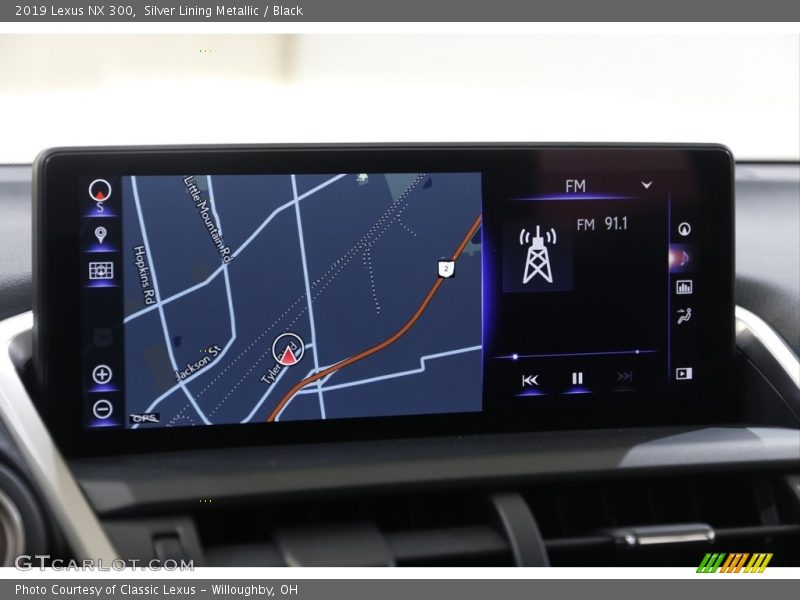 Navigation of 2019 NX 300
