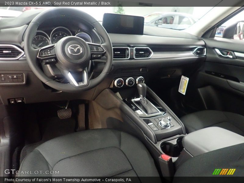 Soul Red Crystal Metallic / Black 2023 Mazda CX-5 S AWD