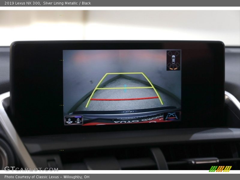 Silver Lining Metallic / Black 2019 Lexus NX 300