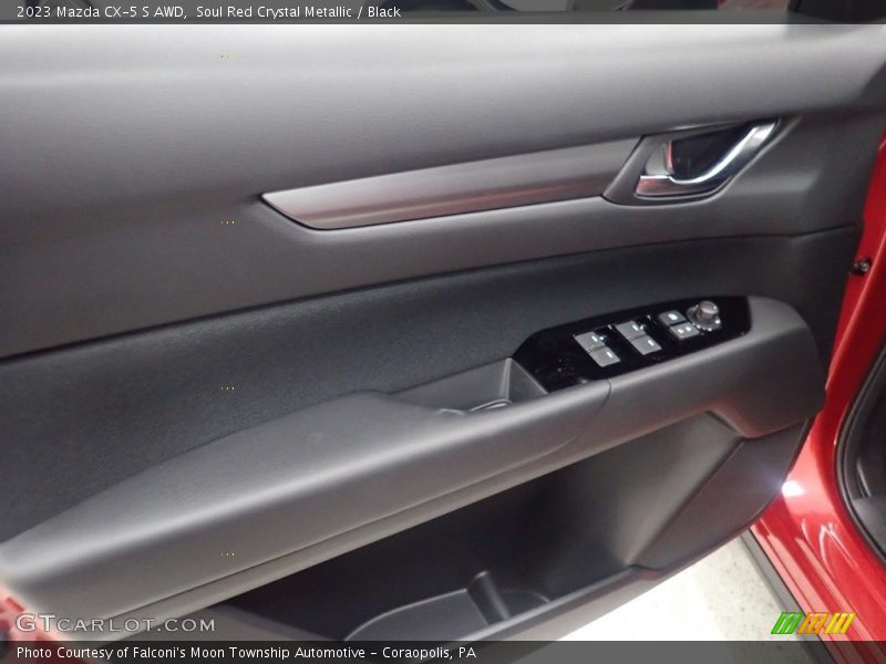 Soul Red Crystal Metallic / Black 2023 Mazda CX-5 S AWD