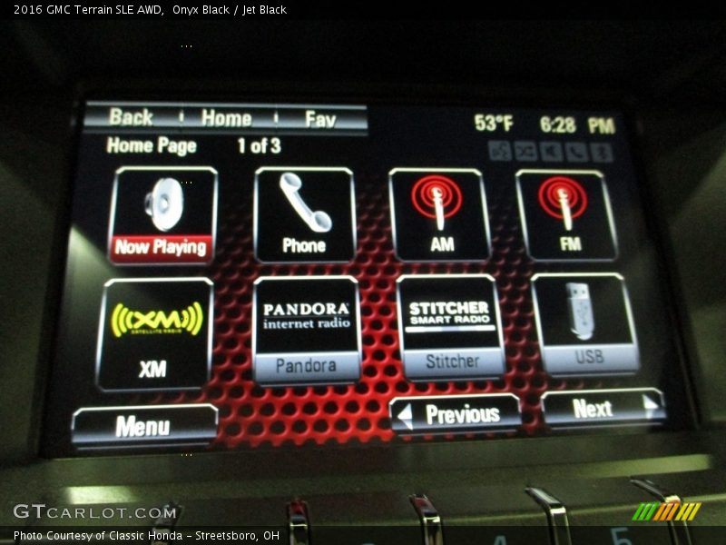 Onyx Black / Jet Black 2016 GMC Terrain SLE AWD