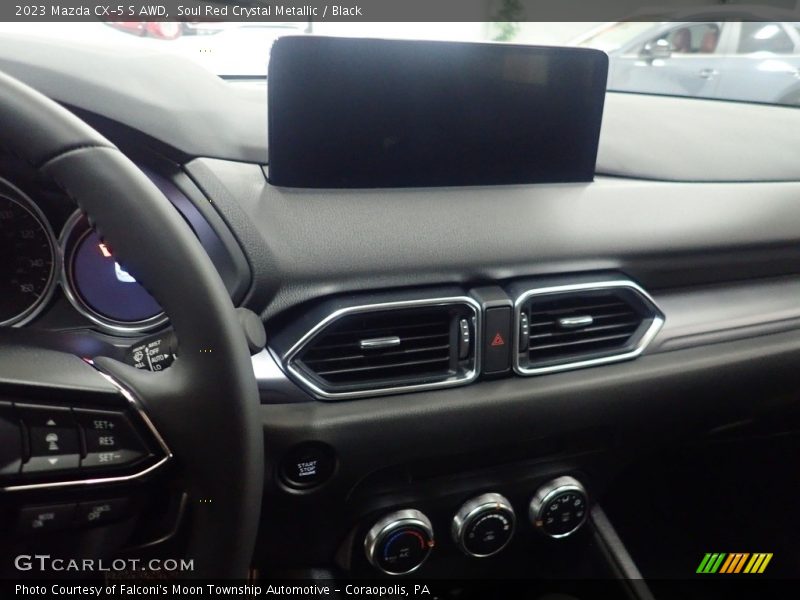 Soul Red Crystal Metallic / Black 2023 Mazda CX-5 S AWD
