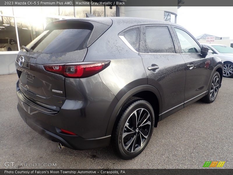 Machine Gray Metallic / Black 2023 Mazda CX-5 S Premium Plus AWD