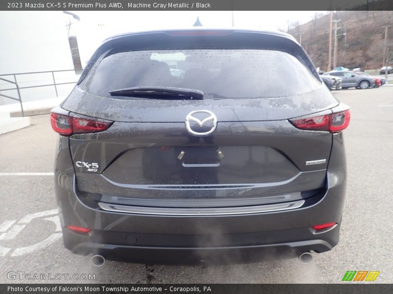 Machine Gray Metallic / Black 2023 Mazda CX-5 S Premium Plus AWD