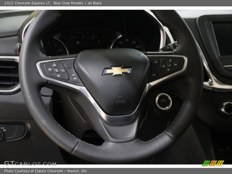 Blue Glow Metallic / Jet Black 2022 Chevrolet Equinox LT