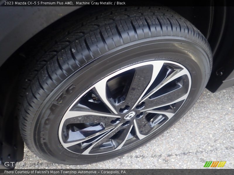 Machine Gray Metallic / Black 2023 Mazda CX-5 S Premium Plus AWD