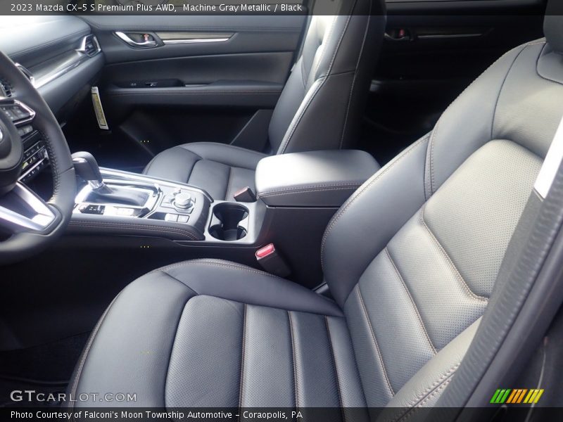 Machine Gray Metallic / Black 2023 Mazda CX-5 S Premium Plus AWD