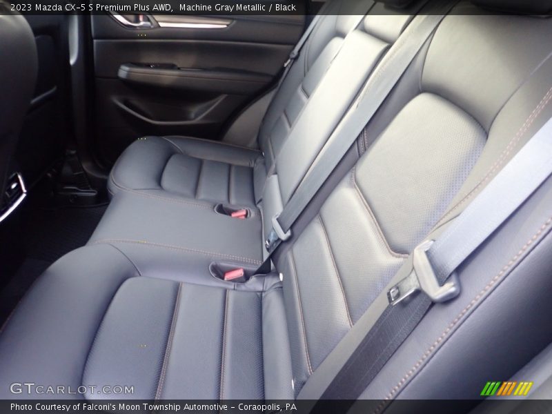 Machine Gray Metallic / Black 2023 Mazda CX-5 S Premium Plus AWD