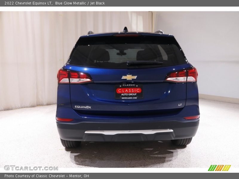 Blue Glow Metallic / Jet Black 2022 Chevrolet Equinox LT
