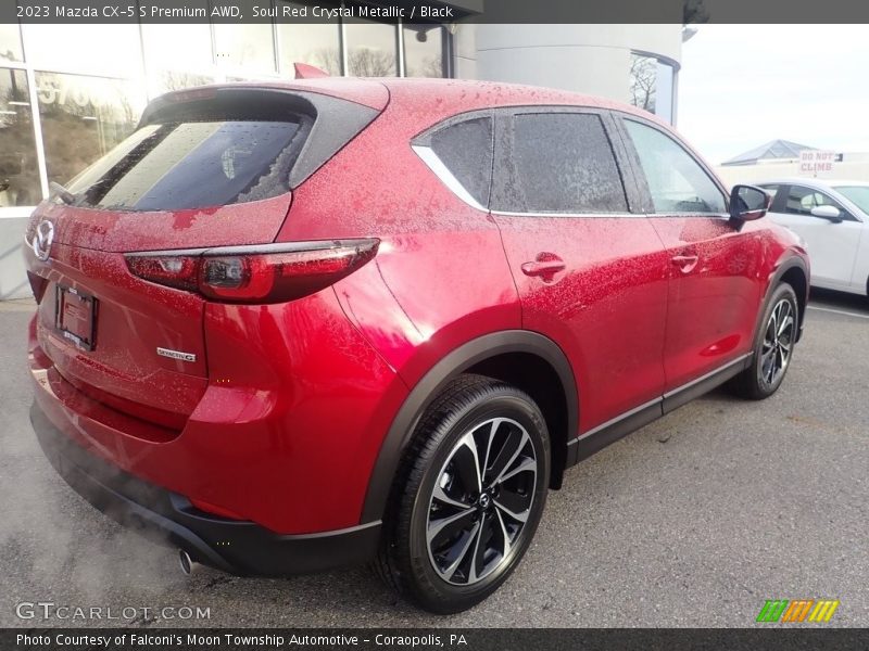 Soul Red Crystal Metallic / Black 2023 Mazda CX-5 S Premium AWD