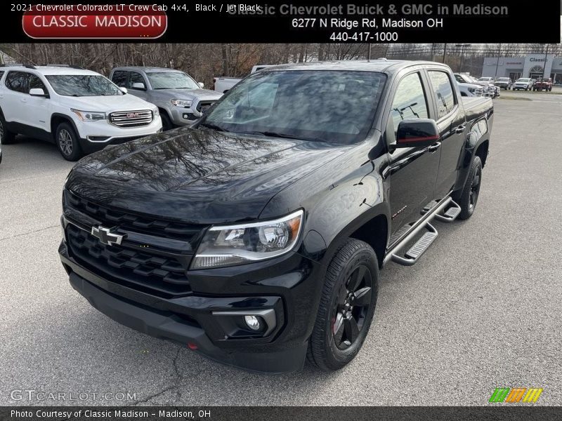 Black / Jet Black 2021 Chevrolet Colorado LT Crew Cab 4x4
