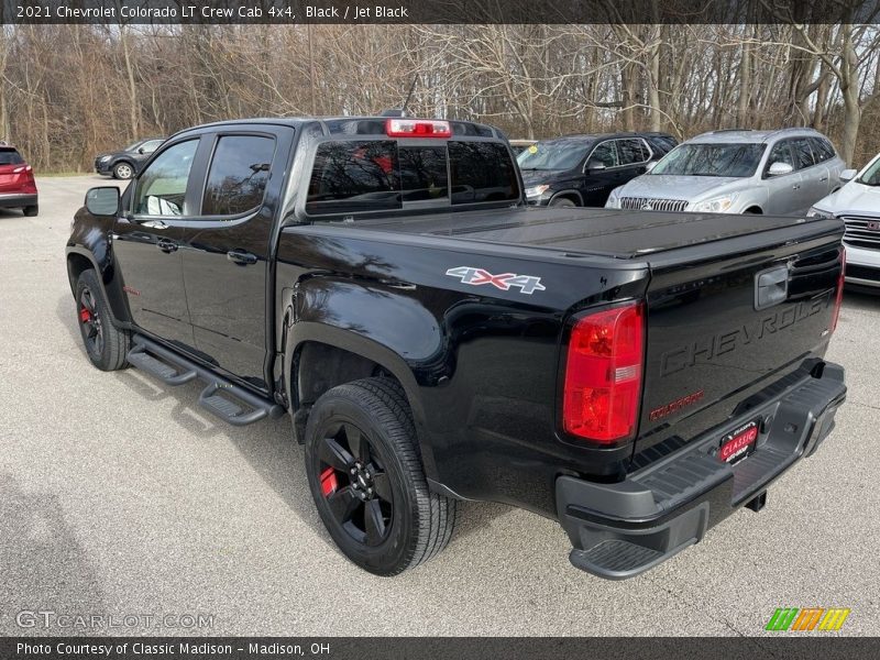 Black / Jet Black 2021 Chevrolet Colorado LT Crew Cab 4x4