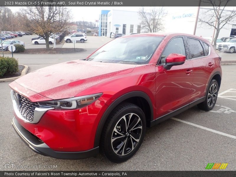 Soul Red Crystal Metallic / Black 2023 Mazda CX-5 S Premium AWD