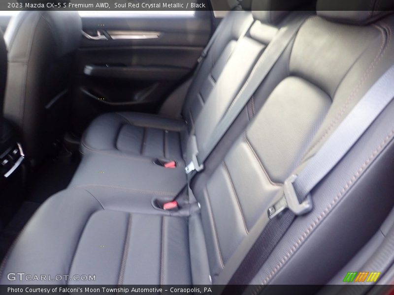 Soul Red Crystal Metallic / Black 2023 Mazda CX-5 S Premium AWD