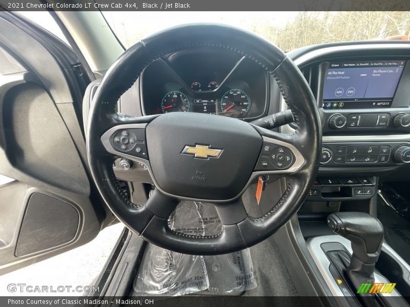 Black / Jet Black 2021 Chevrolet Colorado LT Crew Cab 4x4
