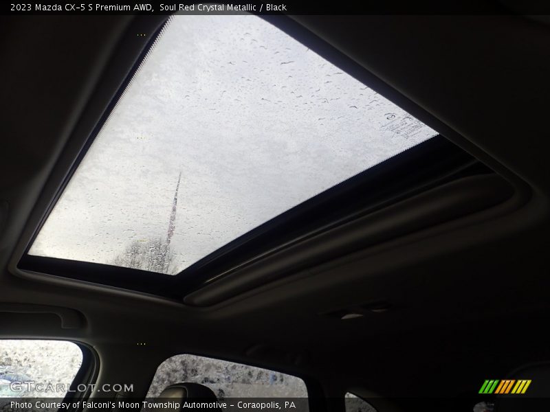 Soul Red Crystal Metallic / Black 2023 Mazda CX-5 S Premium AWD