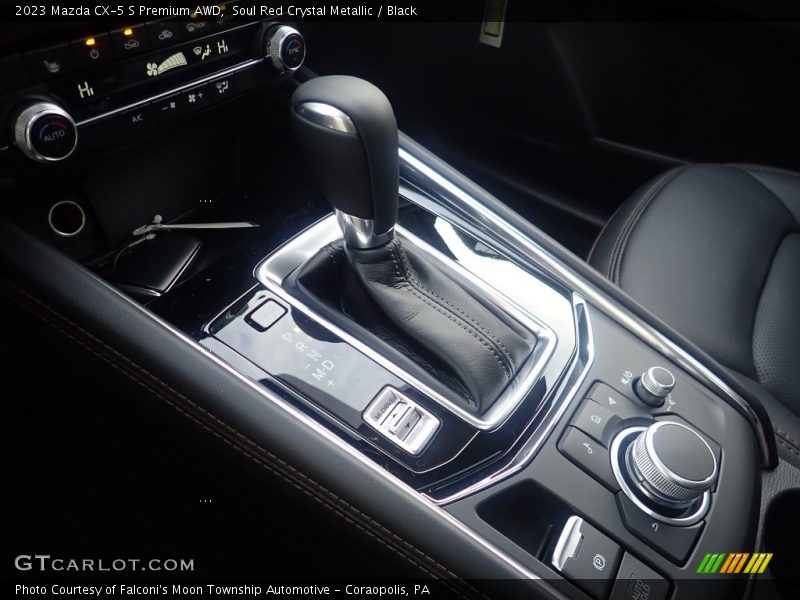 Soul Red Crystal Metallic / Black 2023 Mazda CX-5 S Premium AWD