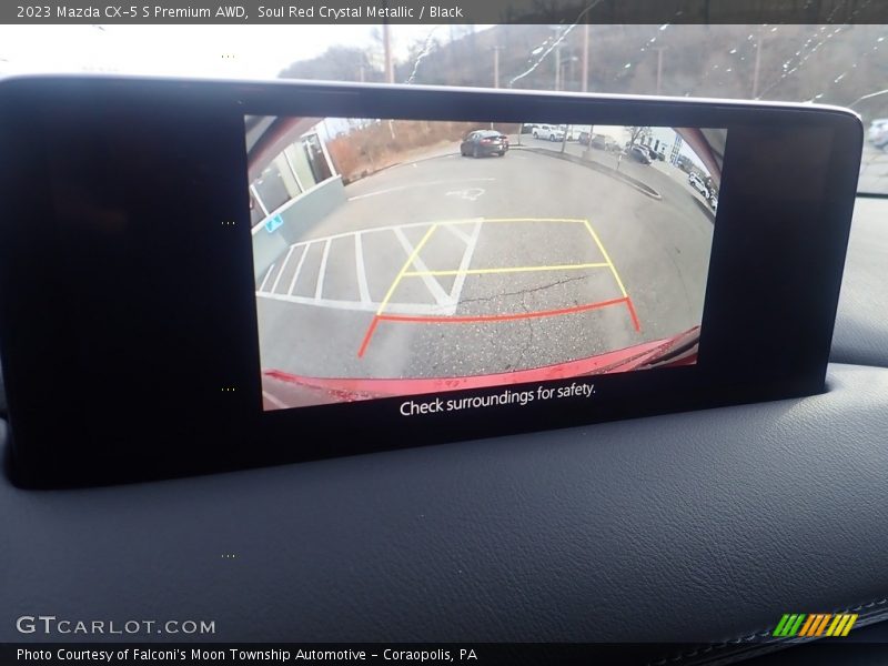 Soul Red Crystal Metallic / Black 2023 Mazda CX-5 S Premium AWD