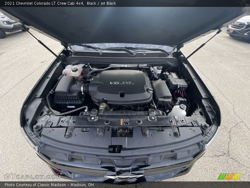 Black / Jet Black 2021 Chevrolet Colorado LT Crew Cab 4x4