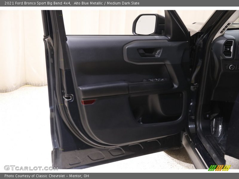 Alto Blue Metallic / Medium Dark Slate 2021 Ford Bronco Sport Big Bend 4x4