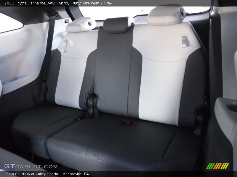 Ruby Flare Pearl / Gray 2021 Toyota Sienna XSE AWD Hybrid