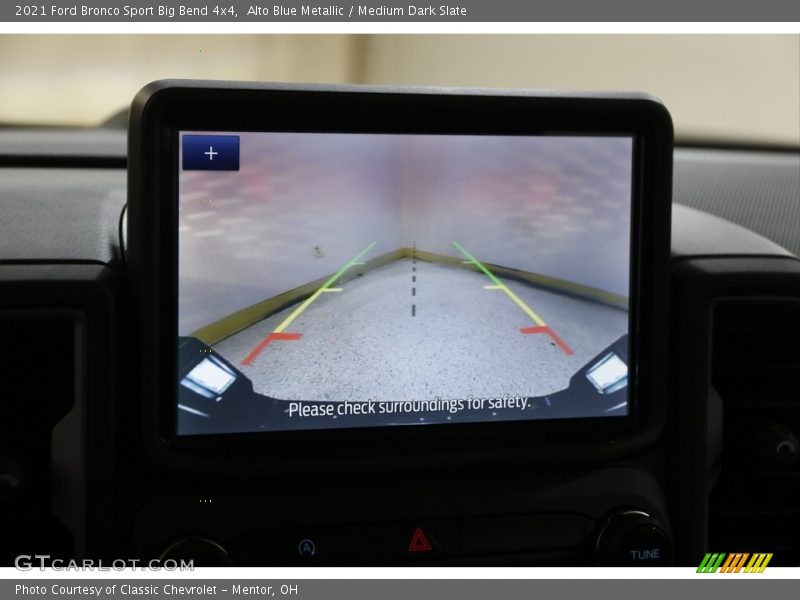 Alto Blue Metallic / Medium Dark Slate 2021 Ford Bronco Sport Big Bend 4x4