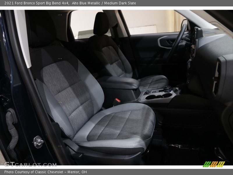 Alto Blue Metallic / Medium Dark Slate 2021 Ford Bronco Sport Big Bend 4x4