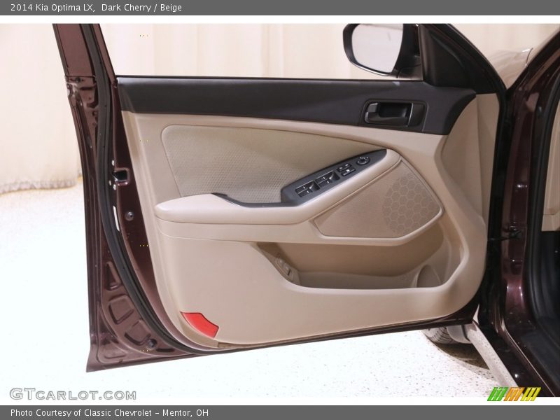 Dark Cherry / Beige 2014 Kia Optima LX