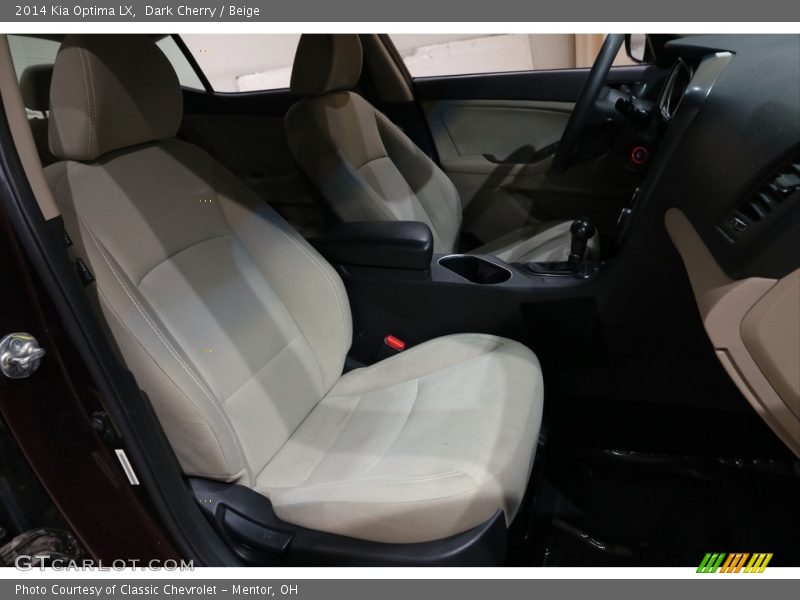 Dark Cherry / Beige 2014 Kia Optima LX