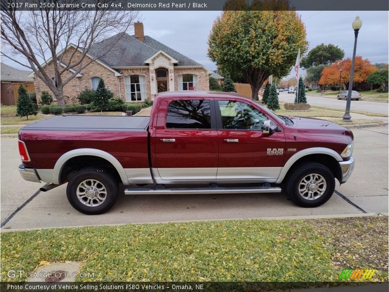  2017 2500 Laramie Crew Cab 4x4 Delmonico Red Pearl