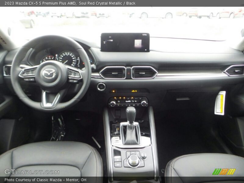 Soul Red Crystal Metallic / Black 2023 Mazda CX-5 S Premium Plus AWD