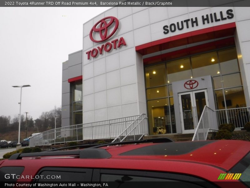 Barcelona Red Metallic / Black/Graphite 2022 Toyota 4Runner TRD Off Road Premium 4x4