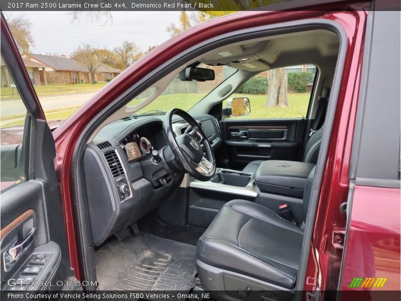 Front Seat of 2017 2500 Laramie Crew Cab 4x4