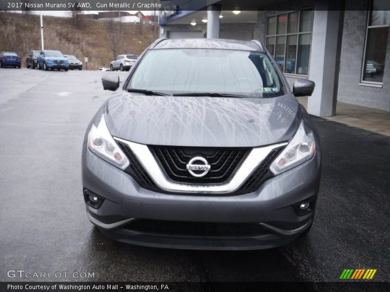 Gun Metallic / Graphite 2017 Nissan Murano SV AWD