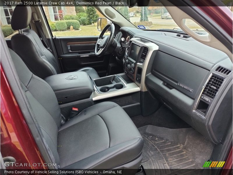 Front Seat of 2017 2500 Laramie Crew Cab 4x4