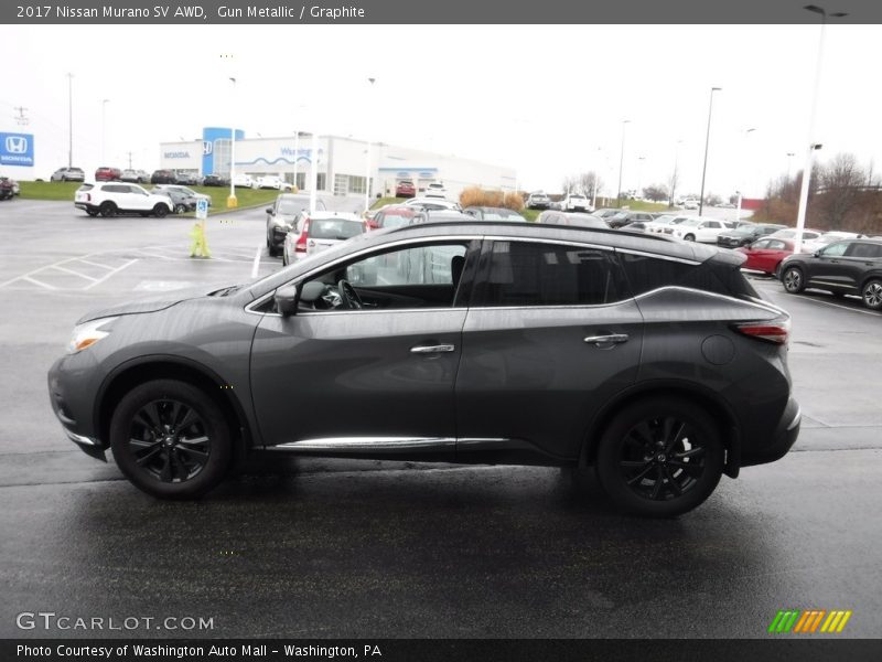 Gun Metallic / Graphite 2017 Nissan Murano SV AWD