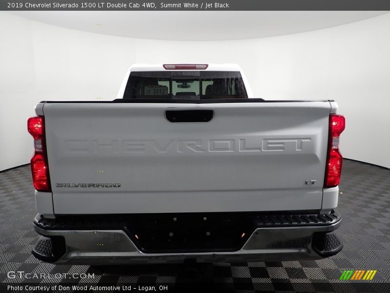 Summit White / Jet Black 2019 Chevrolet Silverado 1500 LT Double Cab 4WD
