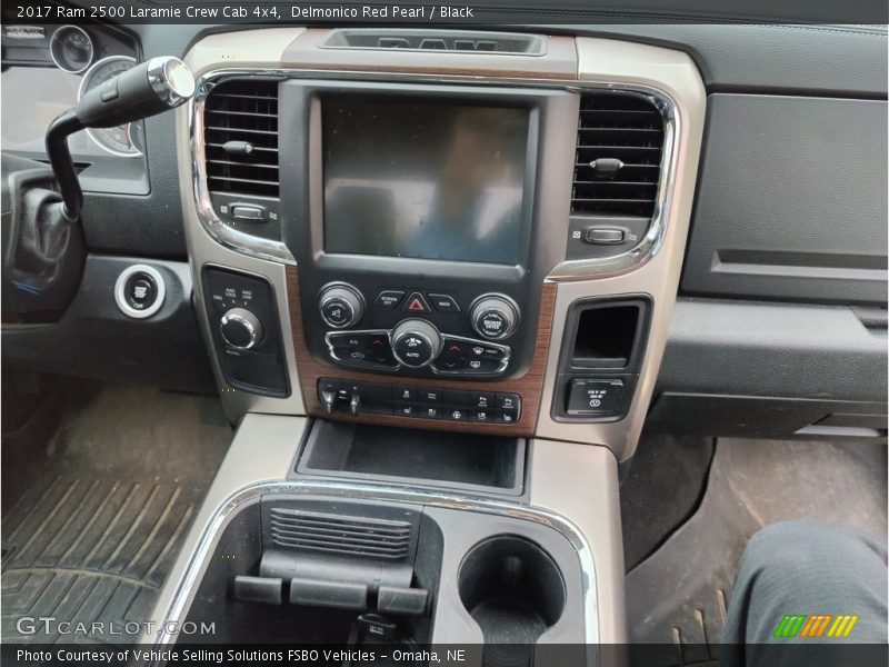 Controls of 2017 2500 Laramie Crew Cab 4x4