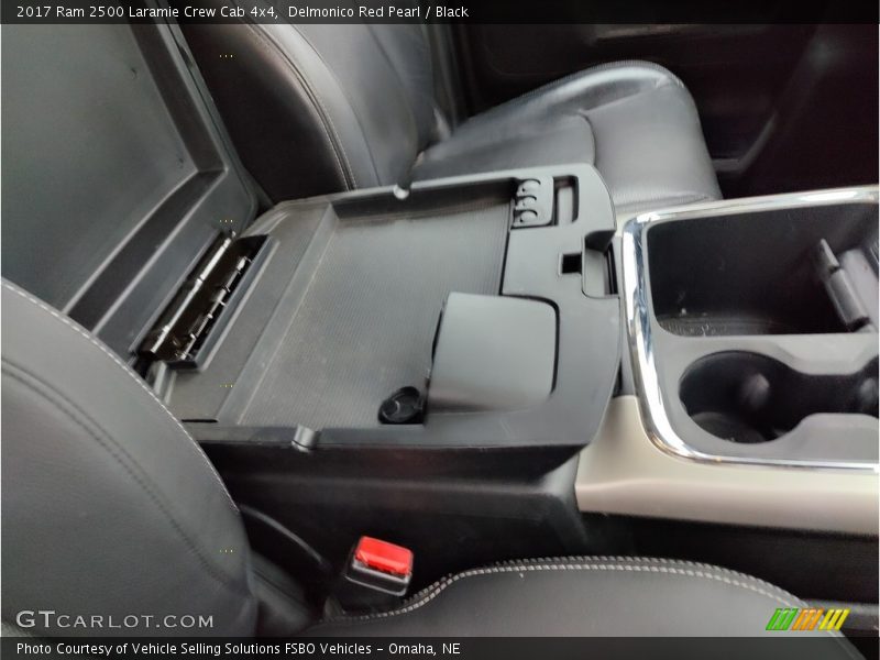 Delmonico Red Pearl / Black 2017 Ram 2500 Laramie Crew Cab 4x4