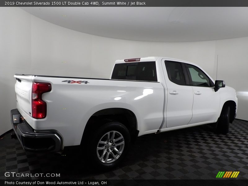 Summit White / Jet Black 2019 Chevrolet Silverado 1500 LT Double Cab 4WD