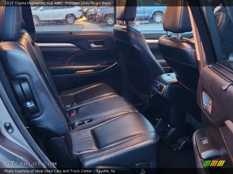 Predawn Gray Mica / Black 2015 Toyota Highlander XLE AWD