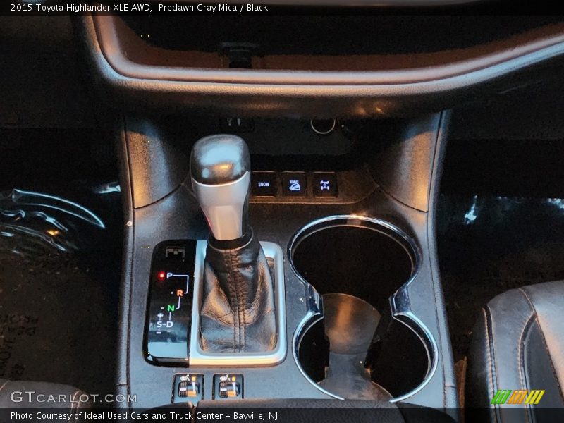 Predawn Gray Mica / Black 2015 Toyota Highlander XLE AWD