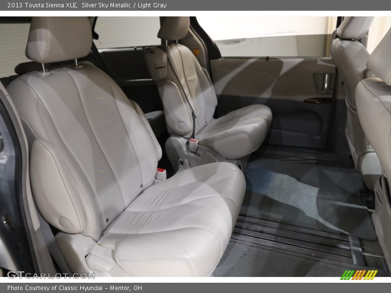 Silver Sky Metallic / Light Gray 2013 Toyota Sienna XLE