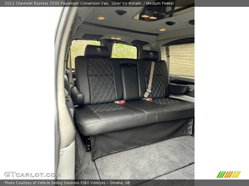 Rear Seat of 2021 Express 2500 Passenger Conversion Van